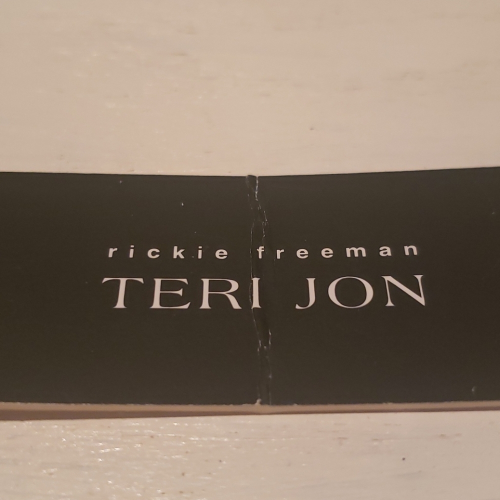 Black knee length pencil skirt Teri Jon - Picture 3 of 6